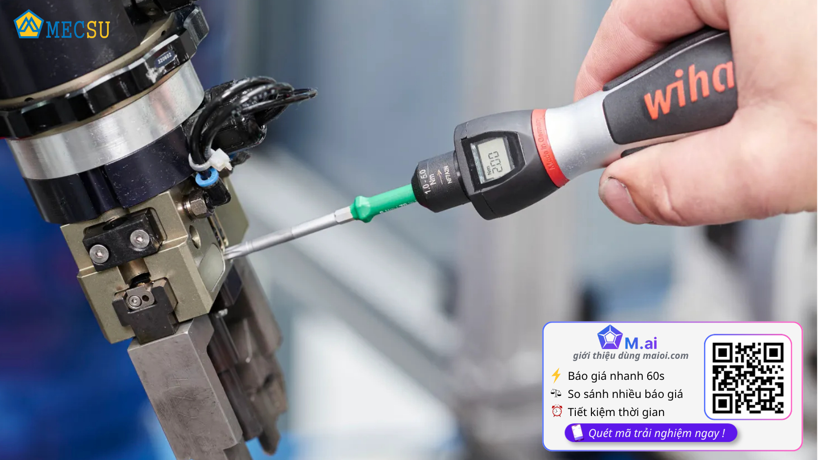 Tua vít lực là gì? Khi nào cần siết đúng moment xoắn?